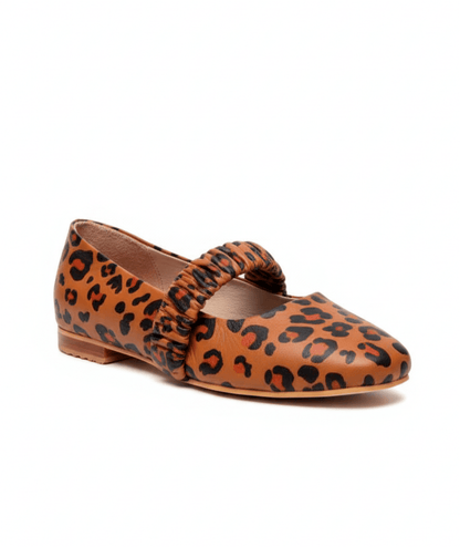 Elena Print Leopard Ballerina