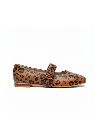 Elena Print Leopard Ballerina